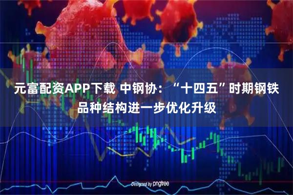 元富配资APP下载 中钢协：“十四五”时期钢铁品种结构进一步优化升级